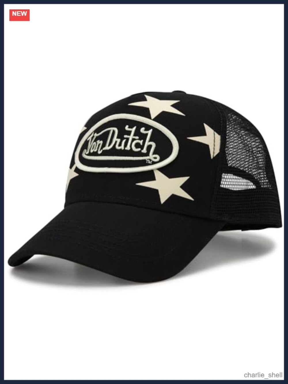 Von Dutch Trucker Hat Mesh Back Snapback Adjustable Baseball Cap